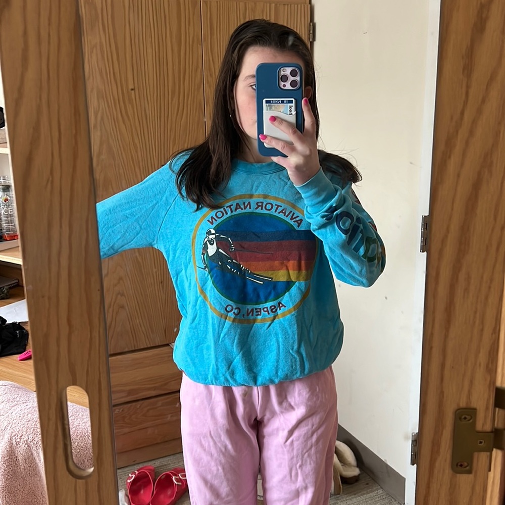 Aviator nation crewneck